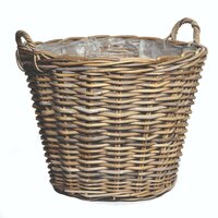 MEGA COLLECTIONS Aardappelmand lana d45h35cm naturel