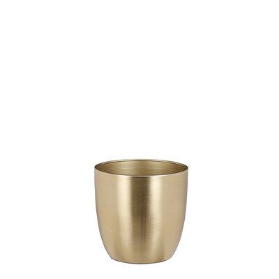 Alano pot goud - h12,5xd13cm - afbeelding 1
