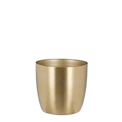 Alano pot goud - H15 x Ø16 cm - afbeelding 1