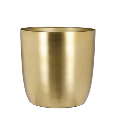 Alano pot goud - h23,5xd24,5cm - afbeelding 1