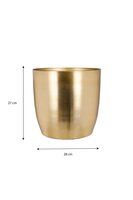 Alano pot goud - h26,9xd28cm - afbeelding 2