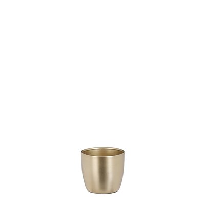 Alano pot goud - h6,5xd7cm - afbeelding 1