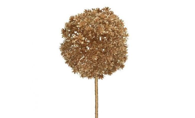 Alliumsteel kunststof D 11 H 70cm goud