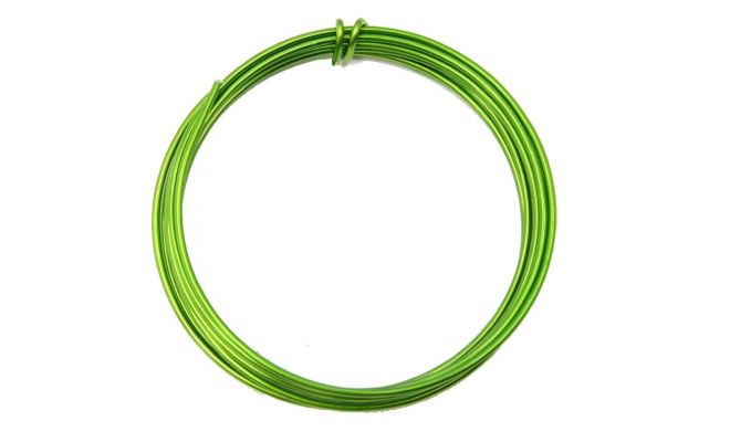 allu flex wire 2mm 2.5m apple green