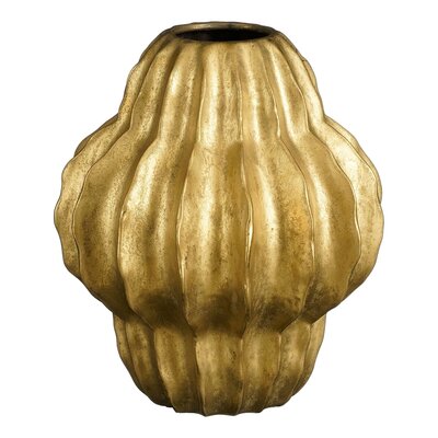 Altea vaas goud - h28xd24,5cm - afbeelding 1