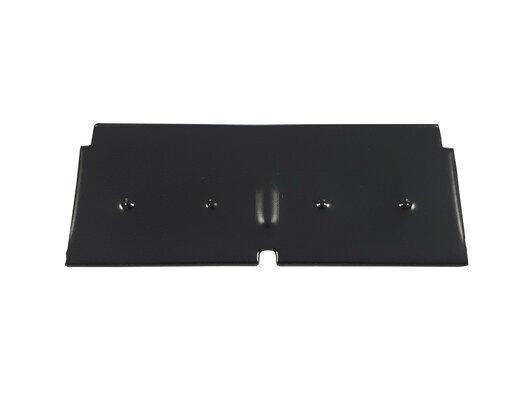 Aluminium Verbindingsstuk t.b.v. daktrim 1058506, zwart RAL 9005.