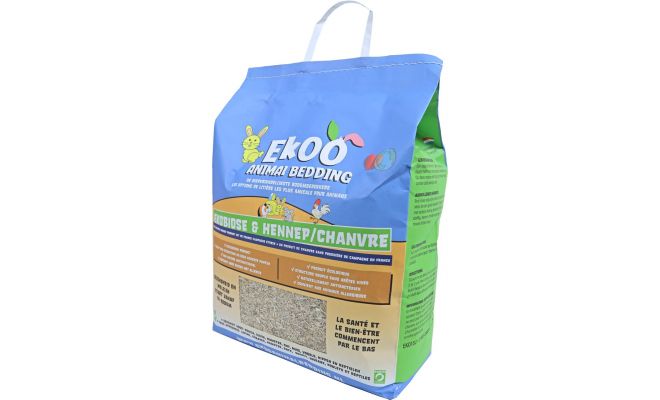 Animalbedding ekobiose&hennep 25l - afbeelding 1