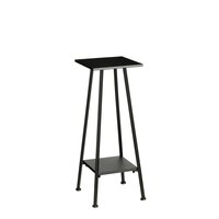 Anouk planttafel zwart - l30xb30xh80cm