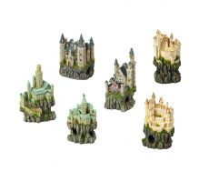 AQUA D'ELLA Decoratie castle on rock l9b8h15cm - afbeelding 1