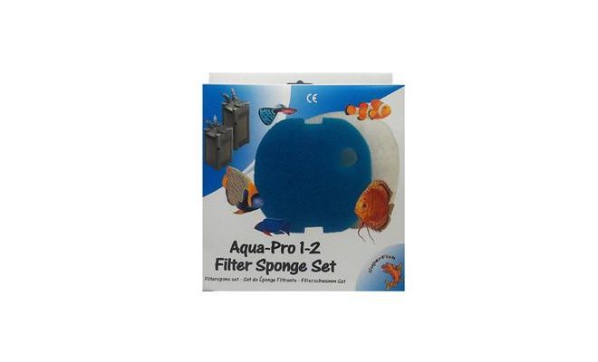 Aqua-pro 1 - 2 spons/mat set - afbeelding 1
