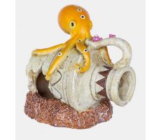 Aquariumdecoratie, jar octopus