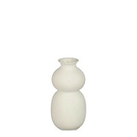 Arvada vaas wit - h19,5xd9,5cm