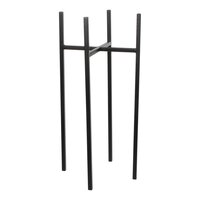 Ascot plant standaard zwart - l24xb24xh55cm - afbeelding 1