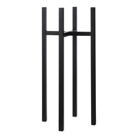 Ascot XL plantenstandaard zwart - l34xb34xh71cm - afbeelding 1