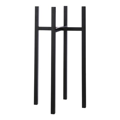 Ascot XL plantenstandaard zwart - l37,5xb37,5xh71cm - afbeelding 1