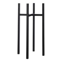 Ascot XL plantenstandaard zwart - l37,5xb37,5xh71cm - afbeelding 1