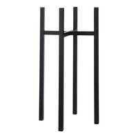 Ascot XL plantenstandaard zwart - l37,5xb37,5xh71cm - afbeelding 2