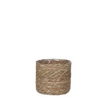 Atlantic mand l.bruin - H14 x Ø14 cm - afbeelding 1