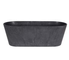 Balkonbak claire l55h17cm zwart - afbeelding 2
