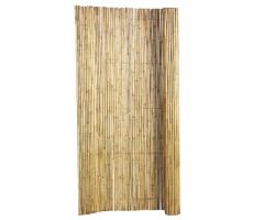 Bamboescherm op rol 180 x 180 cm, gelakt. - afbeelding 1