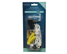 Batterij vervanger 3x 2x aa wit