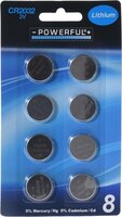 batterijen knoopcel cr2032 8st - afbeelding 2