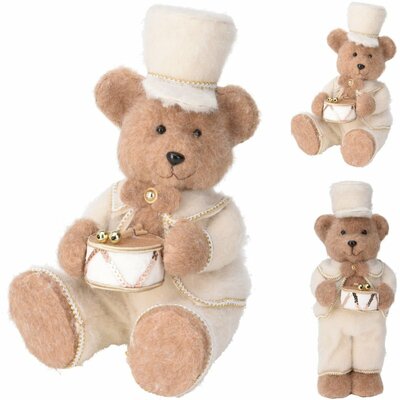 beer figuur 41cm bruin, per stuk - afbeelding 1