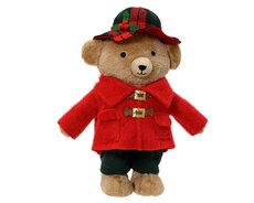 Beer polyester standing, rood/kleur(en), L 26 cm x B 13 cm x H 40 cm