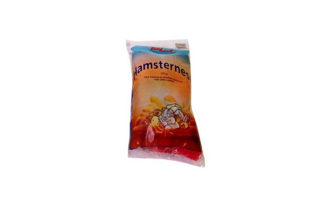 BEEZTEES Zoobest hamsterwol wit 30g - afbeelding 1