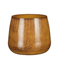 Benson pot rond bruin - H16 x Ø19 cm - afbeelding 2
