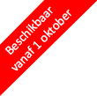 Beschikbaar vanaf 1 oktober