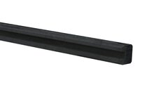 Betonpaal glad met vellingkant, v.z.v. sleuf, 10 x 10 x 270 cm, antraciet, ongecoat, eindpaal.