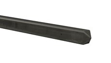 Betonpaal met diamantkop t.b.v. betonplaten met motief 10 x 10 x 275 cm, antraciet zonder coating tu