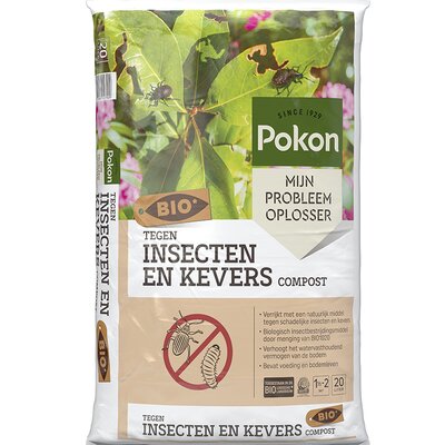 Bio insecten en kevers compost, Pokon, 20 liter