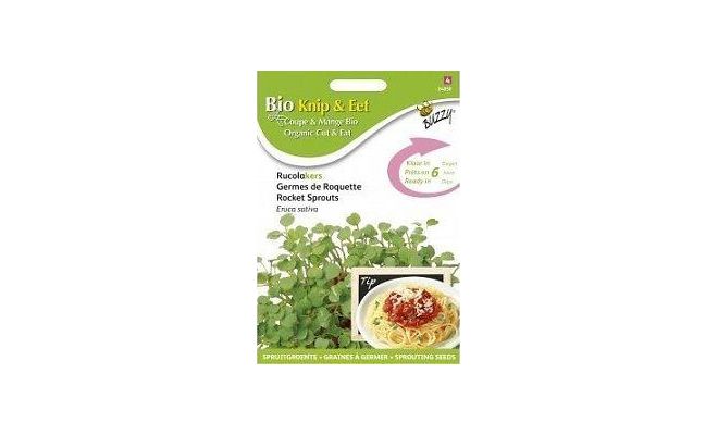 Bio knip&eet rucola-kers 30g