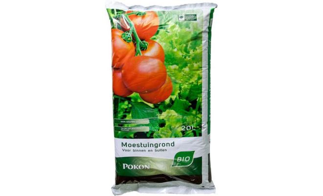 Bio moestuin potgrond, rhp, Pokon, 20 liter - afbeelding 1