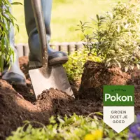 Bio tuinplanten aanplant grond, Pokon, 30 liter - afbeelding 2