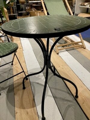 bistro tafel D60 x H72cm mozaiek - afbeelding 1