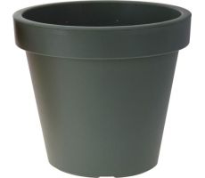 bloempot ek rond d 60, h 52 cm, antraciet, kunststof - afbeelding 2