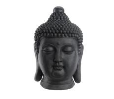 Boeddha, hoofd, polystone, l 38 cm, b 39 cm, h 60 cm - afbeelding 2