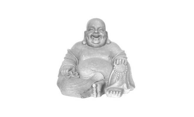 Boeddha lachend l29b24h24cm