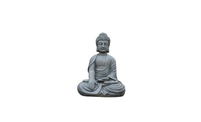 Boeddha, meditatie, l 24 cm, b 18 cm, h 32 cm