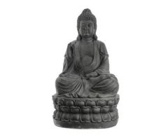 Boeddha, zittend, polystone - afbeelding 2