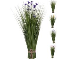 boeket spriet gras met bloemen, kunstplant