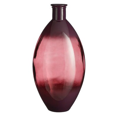 Bolero vaas recycled glas terra - H59 x Ø29 cm