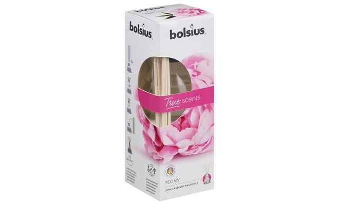 Bolsius, geurstokjes, peony, 45 ml