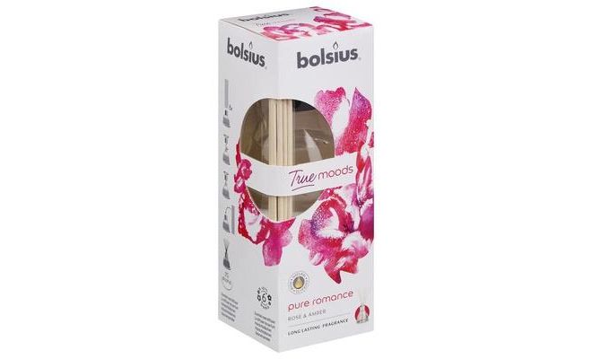 Bolsius, geurstokjes, pure romance, 45 ml