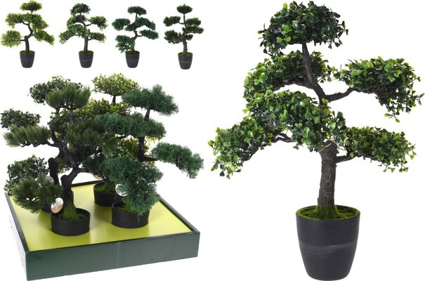 bonsai boom(kunst) in pot 50cm, per stuk