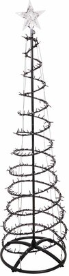 boom 210 cm 756 led waterval ww/ww - afbeelding 1