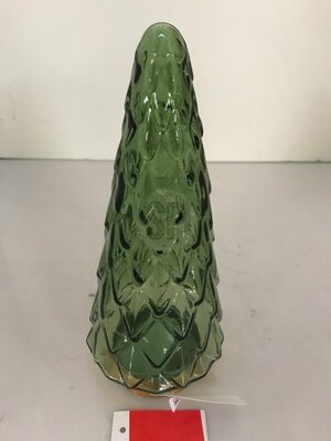 boom 24cm met led groen, per stuk - afbeelding 1